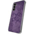 Purple Damask Butterfly by Brigid Ashwood Galaxy S24 Plus Clear Case